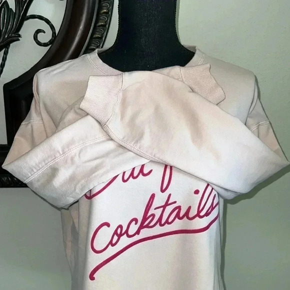 Wildfox Pink Sweatshirt with Red Text - Picture 10 of 14